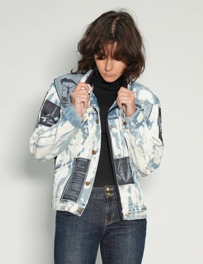 Bleached Denim Jacket