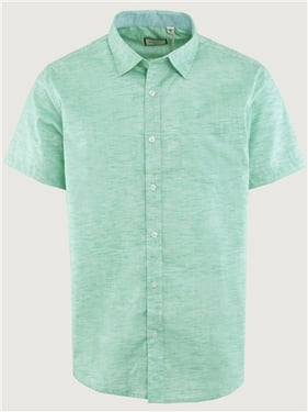 Brave Soul Kennard Short Sleeve Shirt - Mint - S