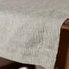 Olive Sid Stripe 100% Linen Table Runner