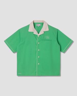 Bowling Shirt (Island Green) - XXL