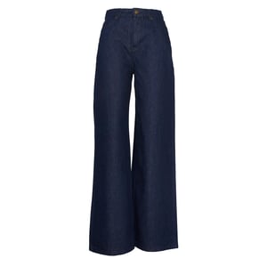 Barbour Womens Maisie Wide Leg Jeans Dark Indigo Wash