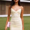 Hidden Delight Dress Yellow