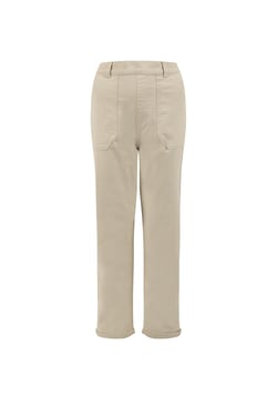Weird Fish Malorri Chino Trousers Stone Size 8