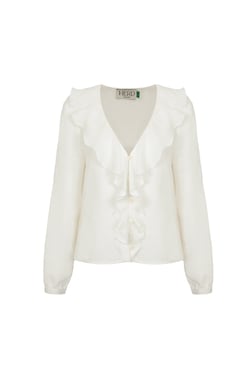 Brandy Blouse in Pearl