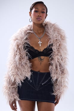 AKIRA Miss Me Faux Fur | Size 1X