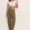 Khaki Utility Pocket Trousers