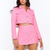 Classic Tweed Jacket Pink