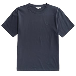 Norse Projects Johannes Organic NORSE Logo Print T-shirt Dark Navy