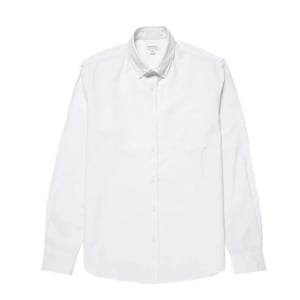 Sunspel L/S Oxford Shirt White
