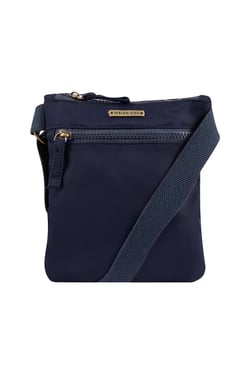 Weird Fish Nisla Crossbody Bag Navy Size ONE