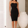 Fly Babe Midi Dress Black