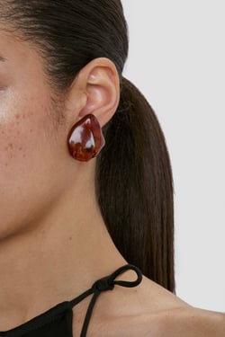Victoria Beckham Ambra Earrings - ONE SIZE - Womens