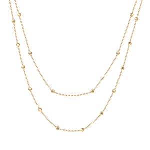 Layered Necklace Gold