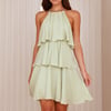Admired From Afar Mini Dress Sage