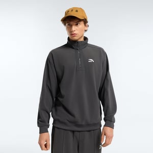 ANTA Half-Zip Top - D.Grey / 4XL