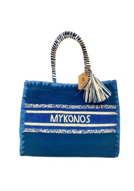 Mykonos Jute Tote - One Size