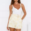 Balmy Nights Ribbed Top White