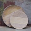 nkuku Artisan Plates | Tableware | Side Plate | Mango Wood