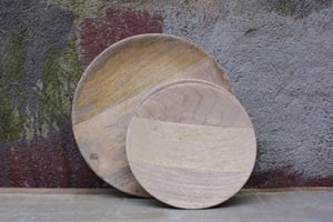 nkuku Artisan Plates | Tableware | Dinner Plate | Mango Wood