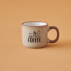 Savor Stoneware Mug - Beige