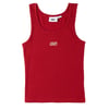 Obey Womens Ribbon Rib Tank Red