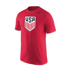 Men's Nike USMNT Crested Red T-Shirt / 2X