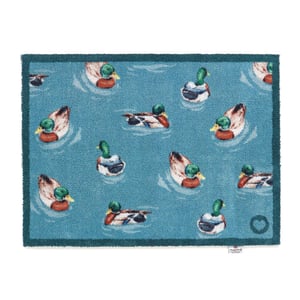 Swimming Ducks Washable Doormat - 65x85cm