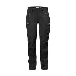 Fjallraven Womens Nikka Trousers Curved Black