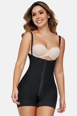 Full Body Shaper Shorts - Black / 2XL