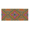 Coir Insert Bright Tile Mat Doormat - 23x53cm