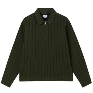Obey Stripe Zip Up Jacket Duffle Bag Multi