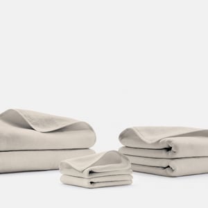 Signature Bath Sheet Set One size Moscato Beige Boutique Hotel Terry , Luxury Organic Towels and Towel Sets , PROSSIONI