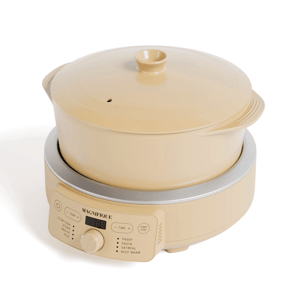 Round Claypot Multi-Cooker Brown Sugar