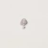 Tiny Pavé Mushroom Stud