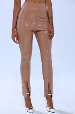 AKIRA Get Groovy Faux Leather Skinny Legging | Size XL