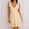 Seashell Spectacular Mini Dress Yellow