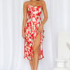 My First Time Midi Dress Red