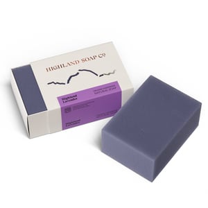 2 for £14 - Handmade Soap 190g - Highland Lavender