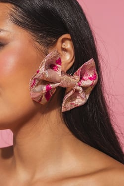 AKIRA Really Me Bow Earrings