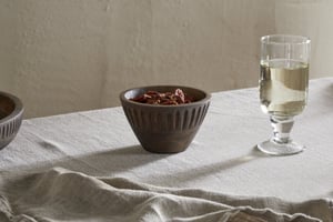 nkuku Eisha Serving Bowl | Serveware | Small | Brown
