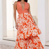 Treating Myself Maxi Dress Orange