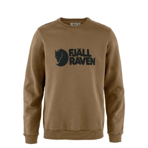 Fjallraven Logo Sweater Wood Brown