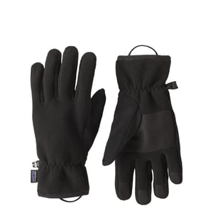 Patagonia Synchilla Fleece Gloves Black Solid