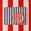 Line Striped & Scalloped  Placemats