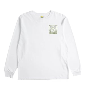 Hikerdelic Quad Logo LS T-Shirt White