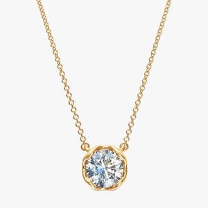 Solitaire Diamond Necklace - 1.00 CT