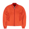 And Wander Womens Back Pile Zip Up Orange