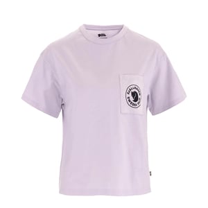 Fjallraven Womens Logo Pocket T-Shirt Lavender Mist