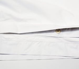 Sateen Duvet Cover - King / Essential White
