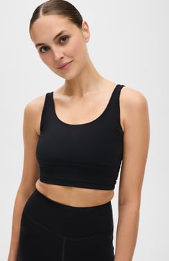 Lisse Compression Bra - Black / XL